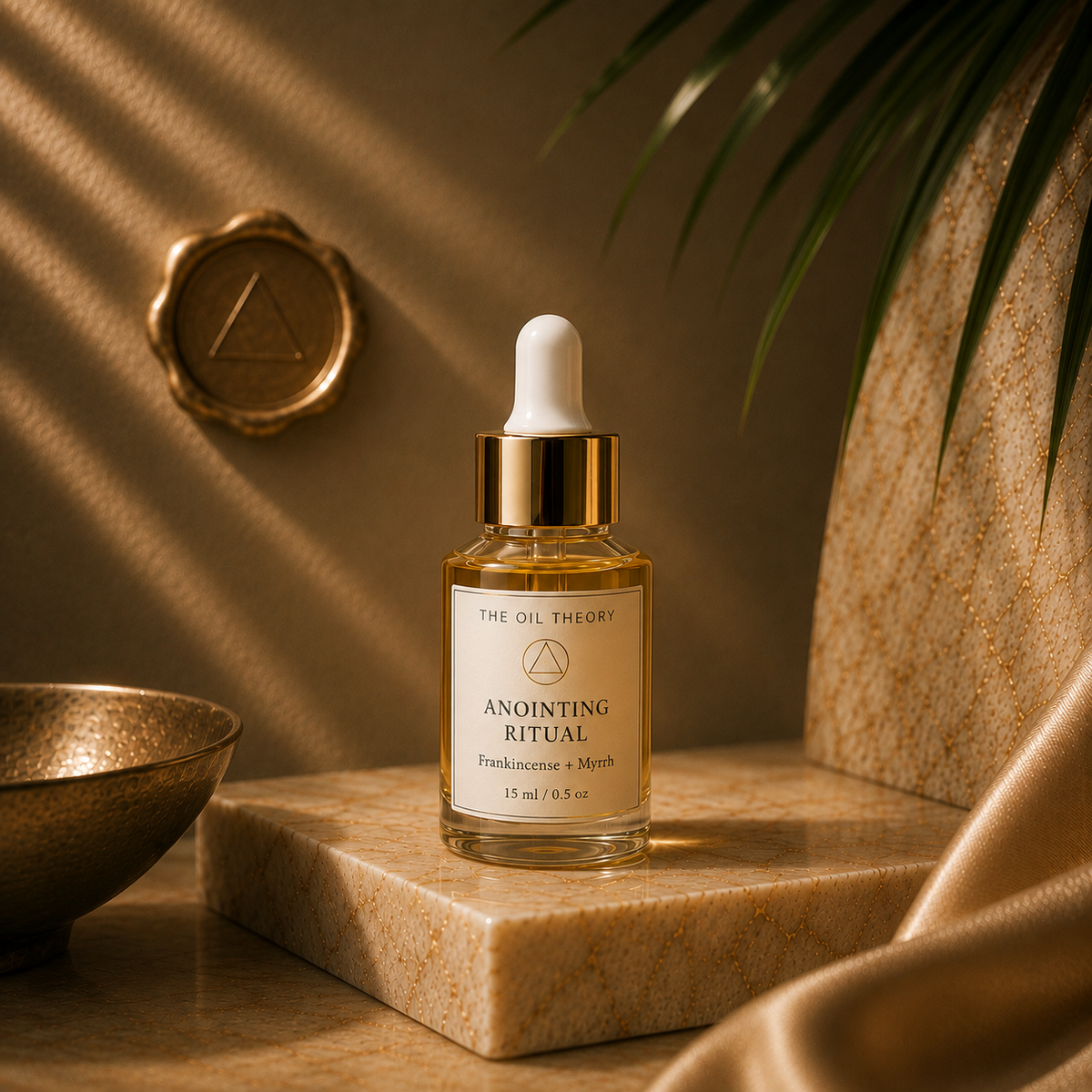 The Anointing Ritual | Frankincense + Myrrh Oil | 15 ml