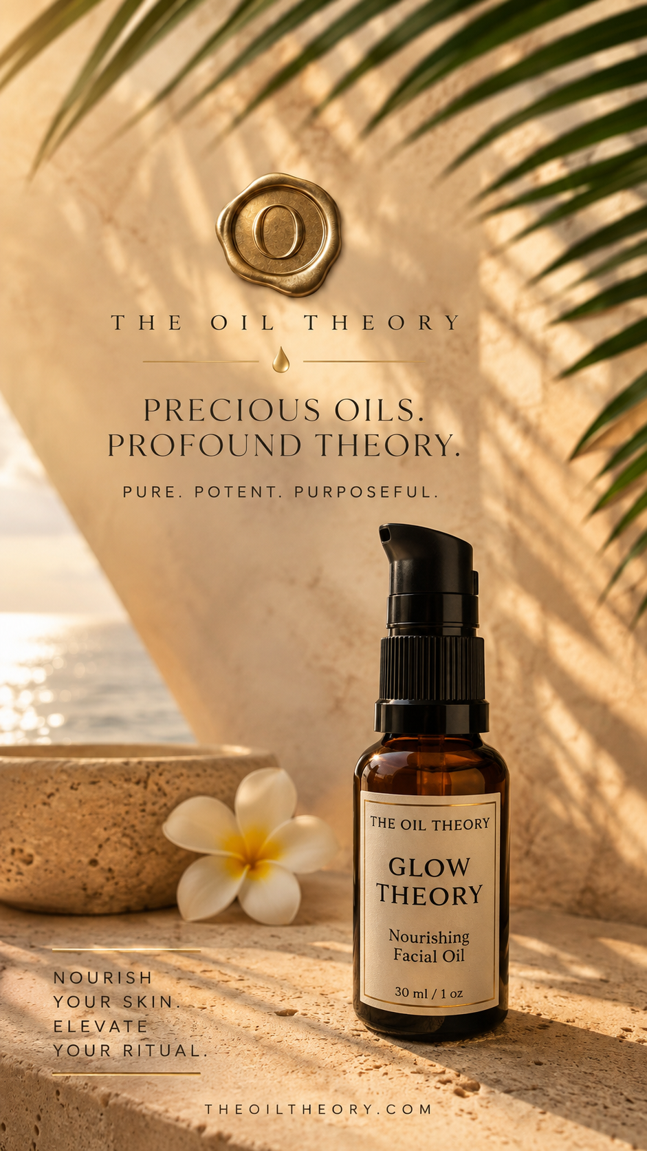 Glow Theory Nourishing Facial Oil | 1 oz